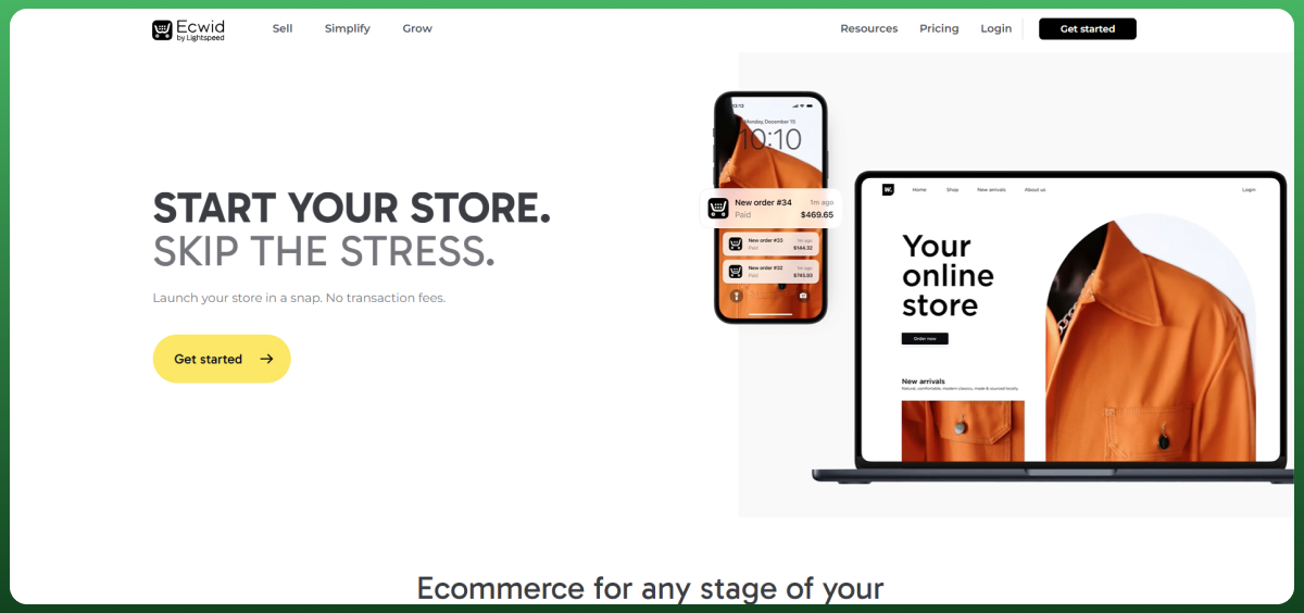 Adobe Commerce homepage featuring AI-powered enterprise ecommerce solutions for scalable online businesses.