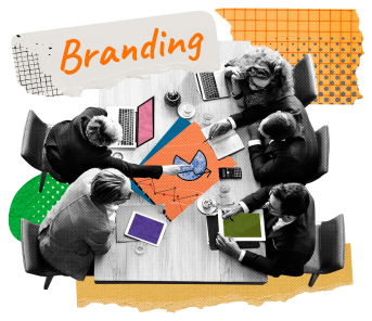 Brand strategy and positioning illustration