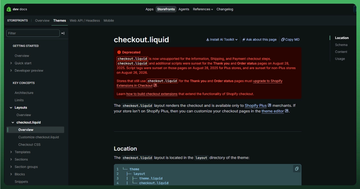 Shopify Plus checkout extensibility for customizing the ecommerce checkout experience