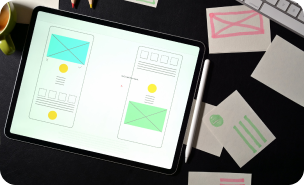 UI UX website design process